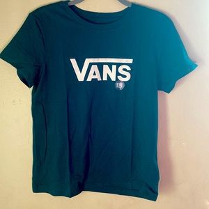 Unisex Cotton Vans Short Sleeve Crew Neck Shirt L NWT